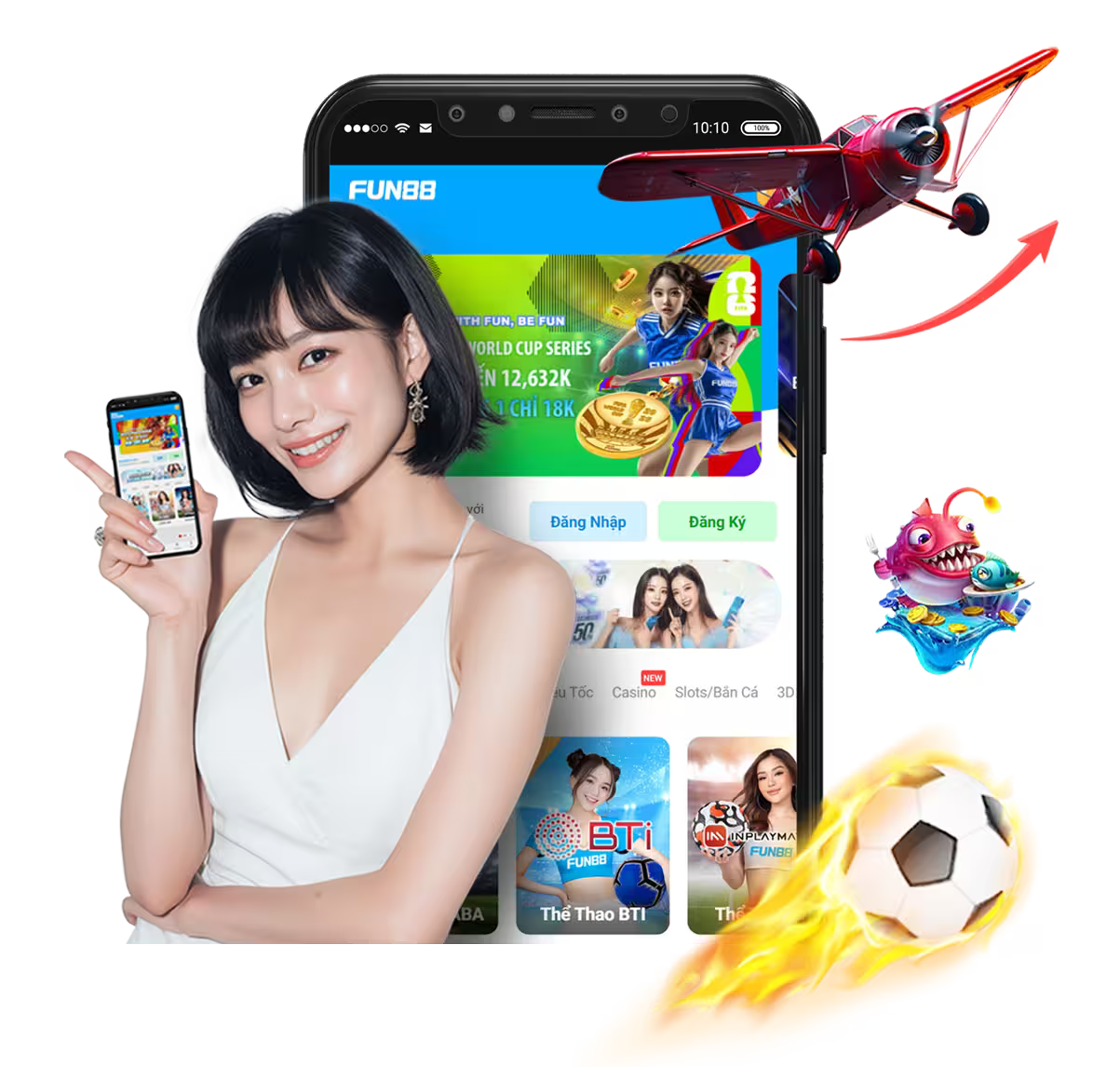 Ứng dụng FUN88 trên di động